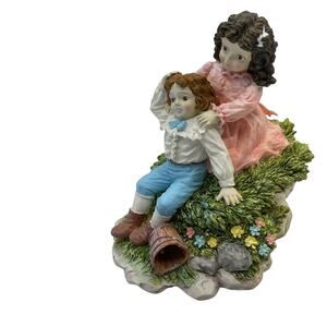 Vintage Hamilton Gifts Jack & Jill Porcelain Figurine Numbered